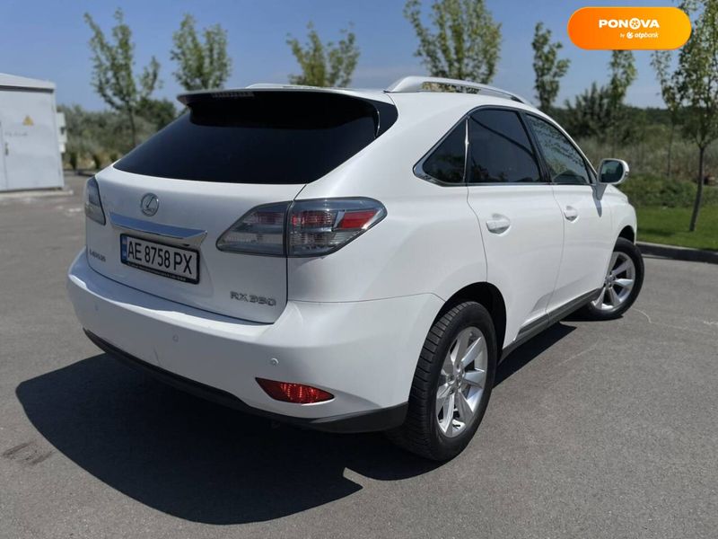 Lexus RX, 2010, Газ пропан-бутан / Бензин, 3.5 л., 225 тис. км, Позашляховик / Кросовер, Білий, Дніпро (Дніпропетровськ) 107533 фото