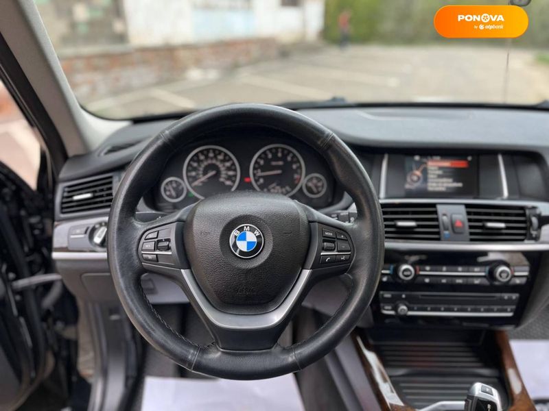 BMW X3, 2015, Бензин, 2 л., 145 тис. км, Позашляховик / Кросовер, Чорний, Вінниця 34306 фото
