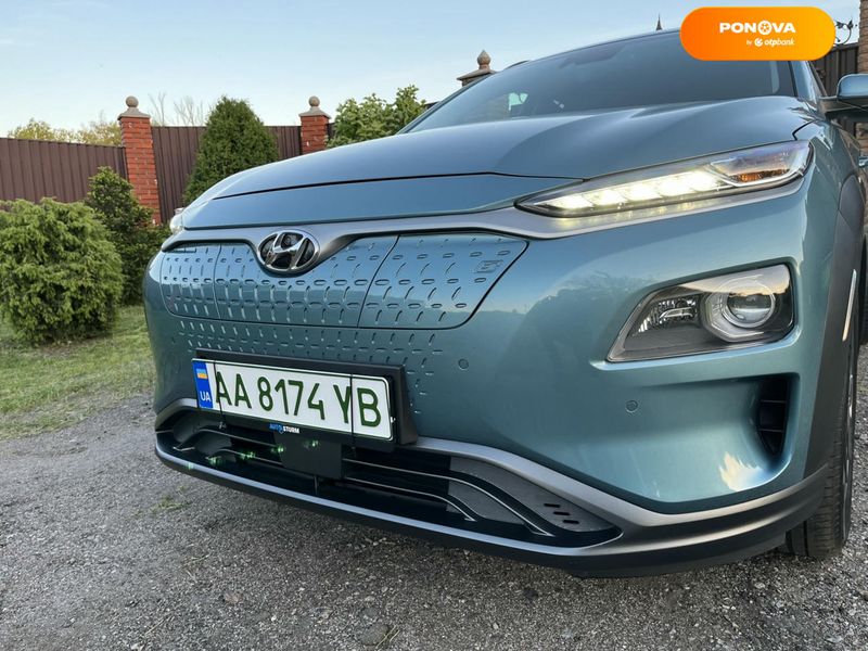 Hyundai Kona, 2019, Електро, 97 тыс. км, Внедорожник / Кроссовер, Синий, Переяслав Cars-Pr-65109 фото