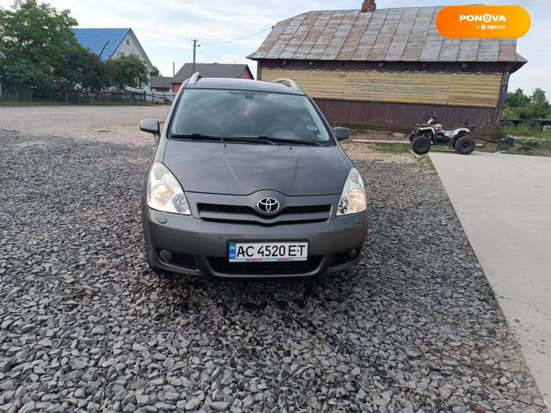 Toyota Corolla Verso, 2006, Дизель, 256 тыс. км, Минивен, Серый, Камінь-Каширський Cars-Pr-62025 фото