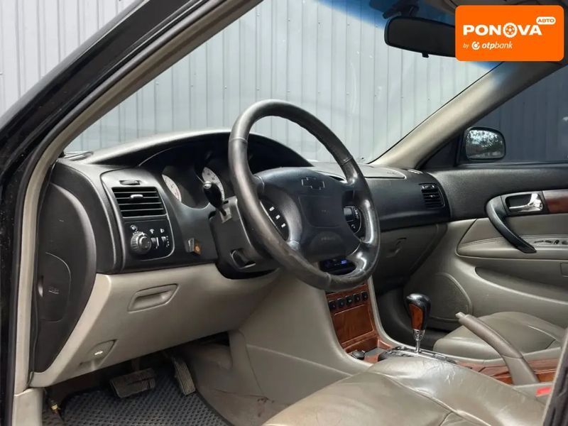 Chevrolet Evanda, 2006 р., Газ пропан-бутан / Бензин, 340 тис. км, Седан, Чорний, Миколаїв AT-10417337 фото