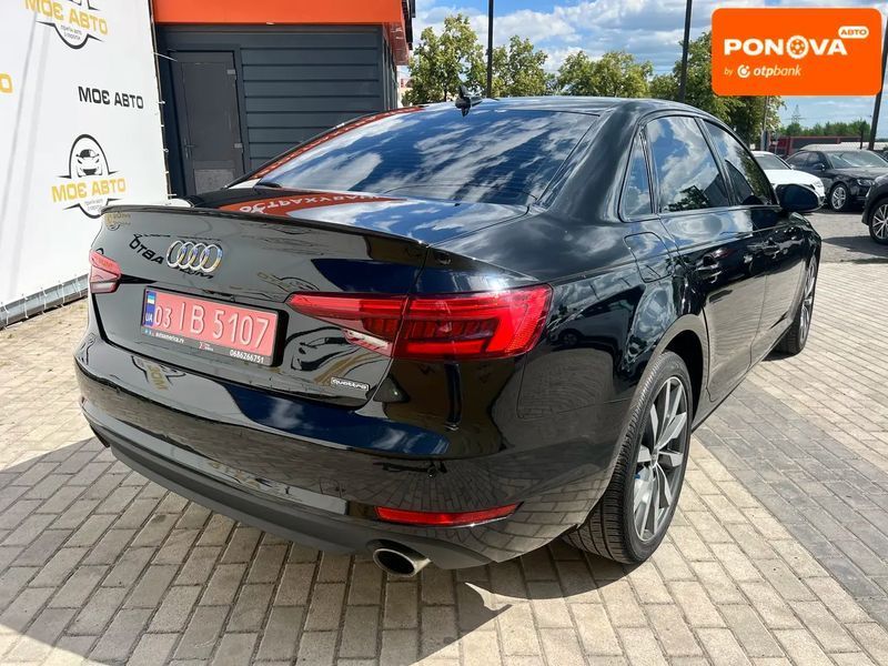Audi A4, 2016 р., Бензин, 166 тис. км, Седан, Чорний, Рівне AT-10420418 фото