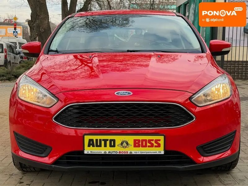 Ford Focus, 2017 р., Бензин, 206 тис. км, Хетчбек, Червоний, Миколаїв AT-10414906 фото