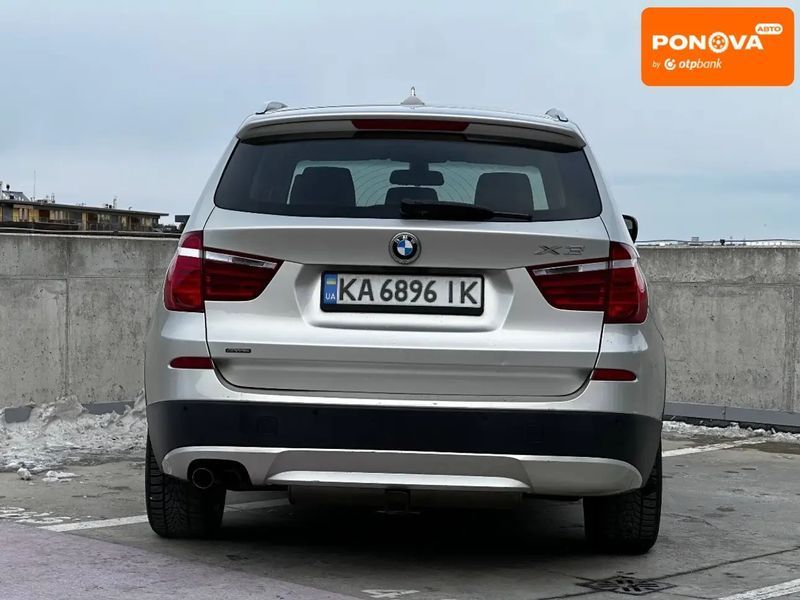BMW X3, 2012 г., Бензин, 185 тыс. км, Внедорожник / Кроссовер, Серый, Каменское (Днепродзержинск) AT-10407152 фото
