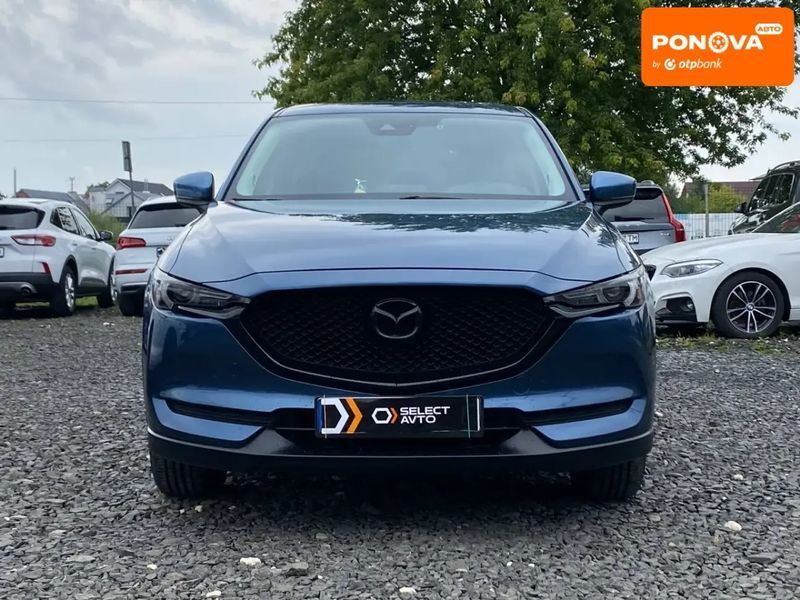 Mazda CX-5, 2017 р., Бензин, 70 тис. км, Позашляховик / Кросовер, Синій, Львів AT-10400416 фото