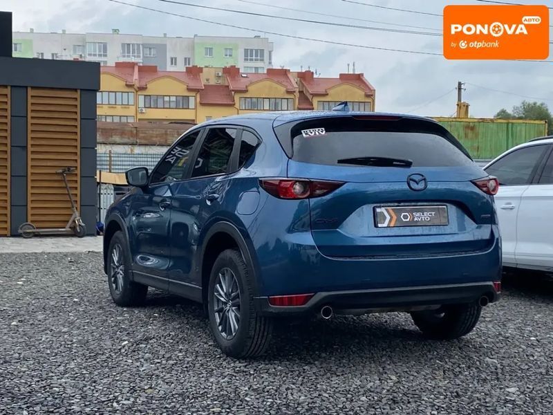 Mazda CX-5, 2017 р., Бензин, 70 тис. км, Позашляховик / Кросовер, Синій, Львів AT-10400416 фото