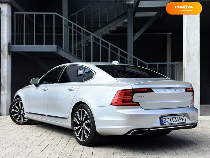 Volvo S90, 2017, Бензин, 1.97 л., 78 тыс. км, Седан, Серый, Львов 44214 фото