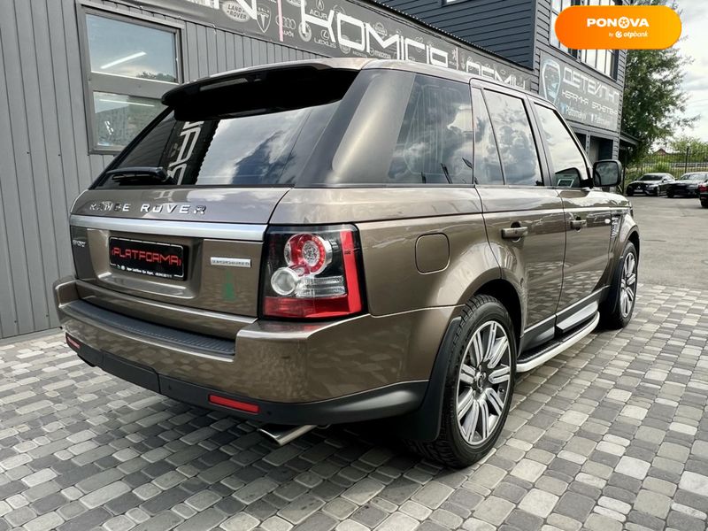 Land Rover Range Rover Sport, 2012, Бензин, 5 л., 112 тис. км, Позашляховик / Кросовер, Коричневий, Київ 99801 фото