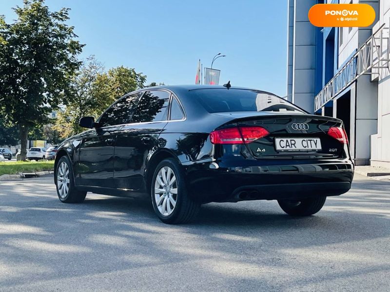 Audi A4, 2011, Бензин, 1.98 л., 109 тис. км, Седан, Чорний, Київ 109874 фото