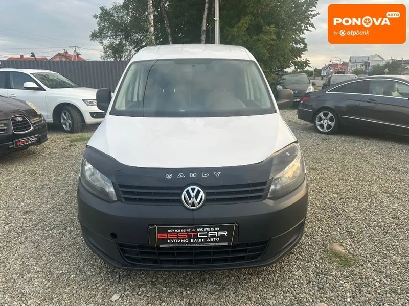 Volkswagen Caddy, 2014 р., Дизель, 230 тис. км, Пікап, Білий, Івано-Франківськ AT-10402184 фото