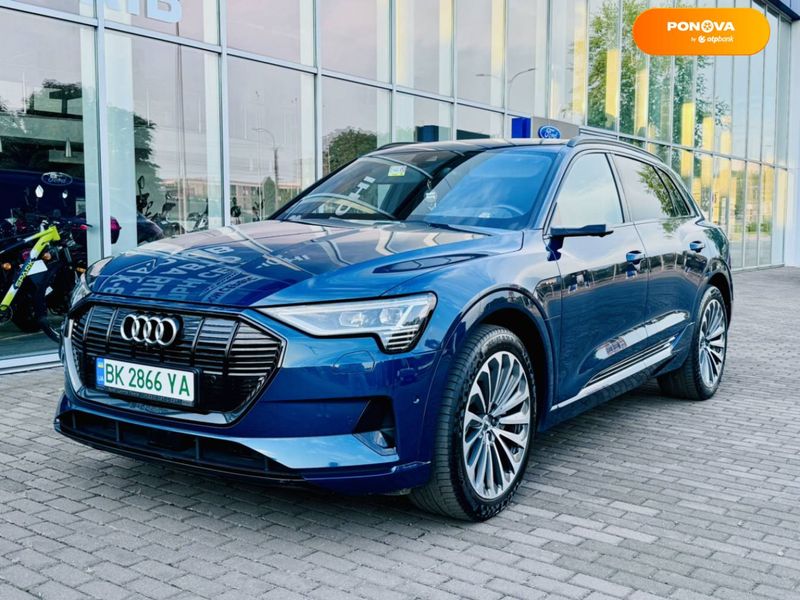 Audi e-tron, 2019, Електро, 187 тыс. км, Внедорожник / Кроссовер, Синий, Ровно 109962 фото