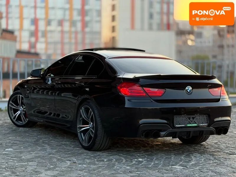 BMW 6 Series, 2013 р., Бензин, 170 тис. км, Седан, Чорний, Дніпро (Дніпропетровськ) AT-10417891 фото