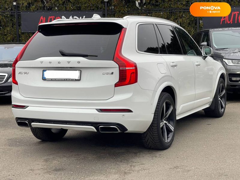 Volvo XC90, 2016, Дизель, 1.97 л., 182 тыс. км, Внедорожник / Кроссовер, Белый, Киев Cars-Pr-68816 фото