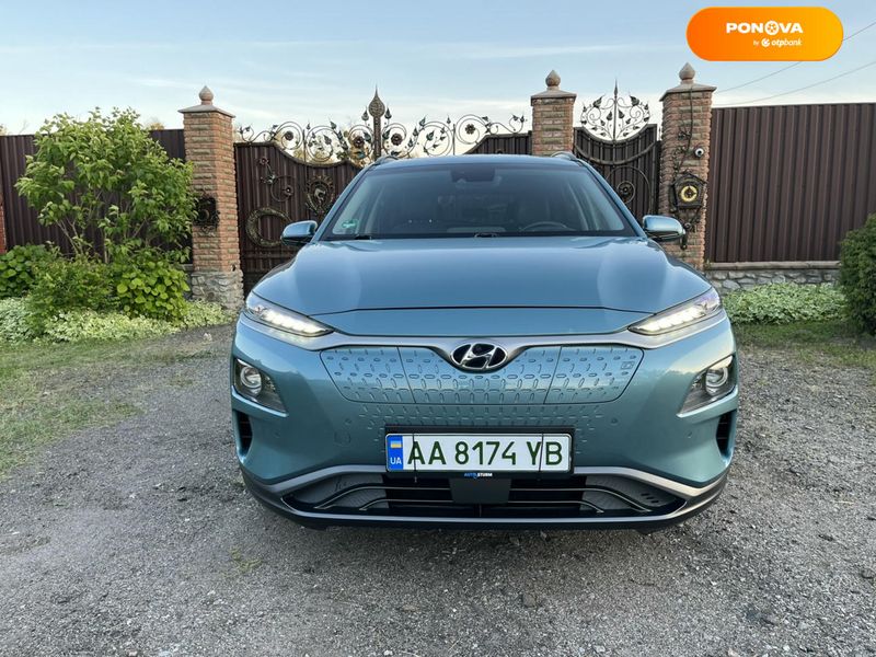 Hyundai Kona, 2019, Електро, 97 тыс. км, Внедорожник / Кроссовер, Синий, Переяслав Cars-Pr-65109 фото