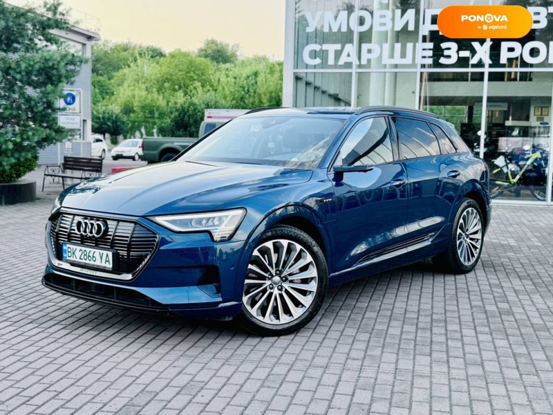 Audi e-tron, 2019, Електро, 187 тыс. км, Внедорожник / Кроссовер, Синий, Ровно 109962 фото