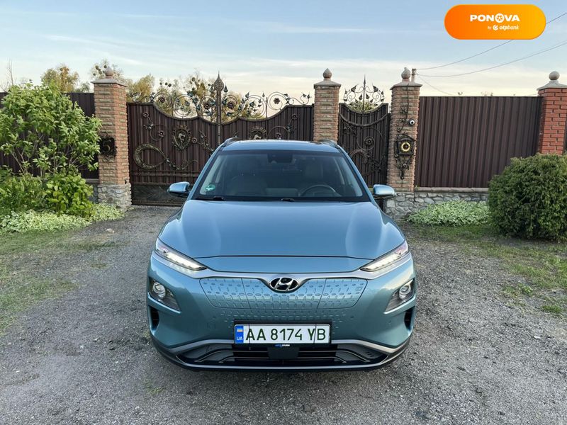 Hyundai Kona, 2019, Електро, 97 тыс. км, Внедорожник / Кроссовер, Синий, Переяслав Cars-Pr-65109 фото