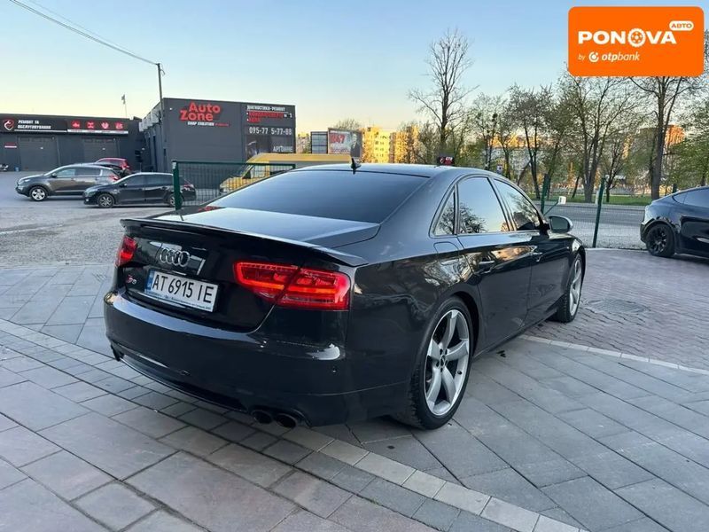 Audi S8, 2013 р., Бензин, 220 тис. км, Седан, Сірий, Івано-Франківськ AT-10416707 фото