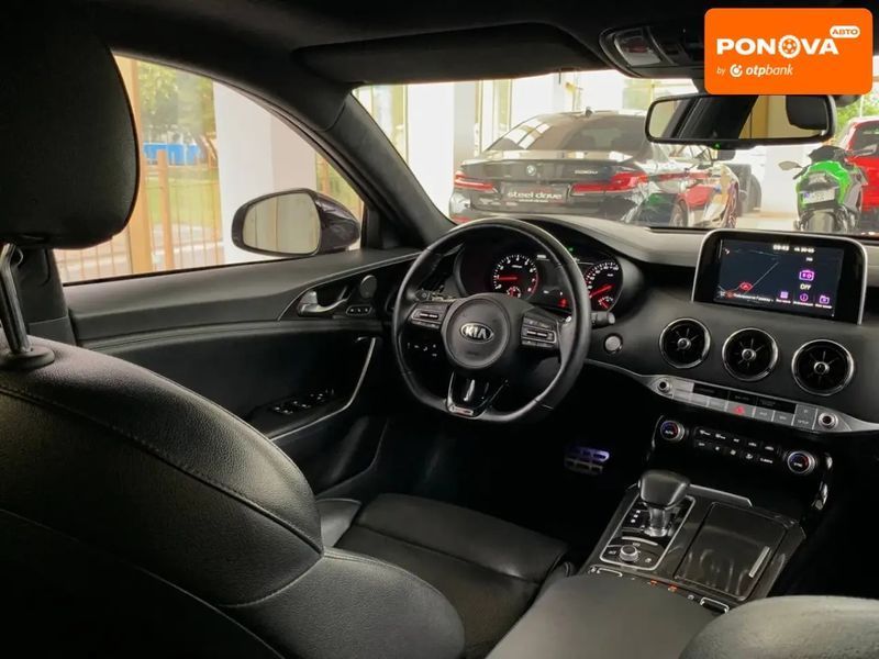Kia Stinger, 2018 р., Бензин, 103 тис. км, Седан, Чорний, Миколаїв AT-10418538 фото