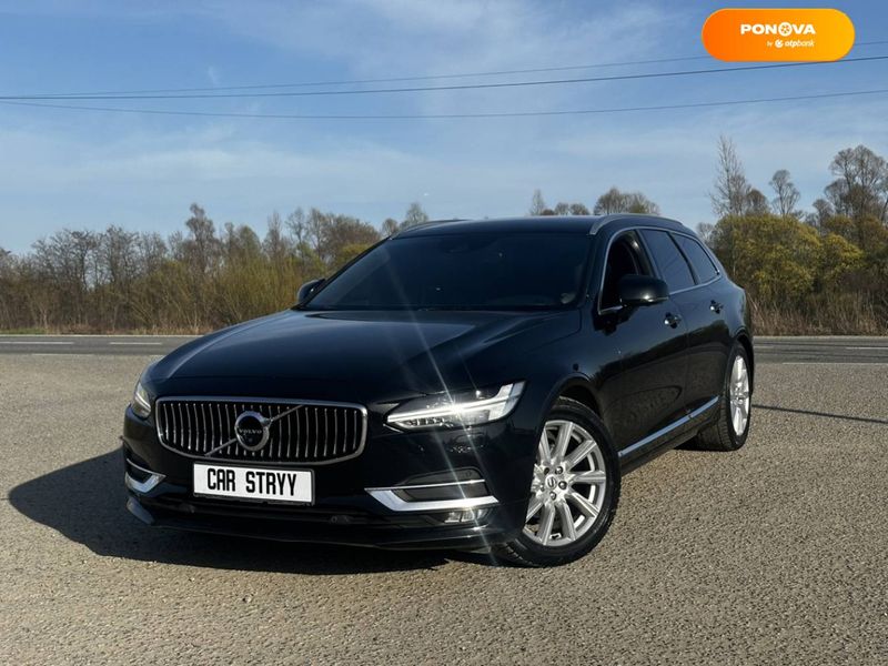 Volvo V90, 2017, Дизель, 2 л., 330 тыс. км, Универсал, Чорный, Стрый 31707 фото