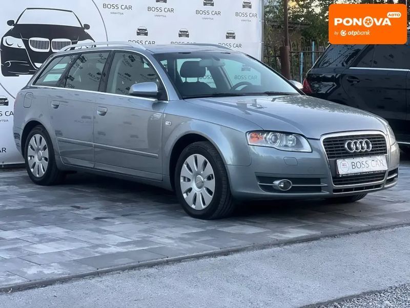 Audi A4, 2008 р., Бензин, 204 тис. км, Універсал, Сірий, Вінниця AT-10407441 фото