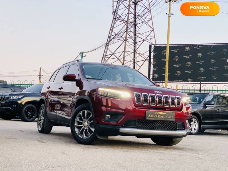 Jeep Cherokee, 2019, Бензин, 2.36 л., 43 тис. км, Позашляховик / Кросовер, Червоний, Харків 109847 фото