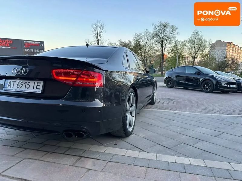 Audi S8, 2013 р., Бензин, 220 тис. км, Седан, Сірий, Івано-Франківськ AT-10416707 фото