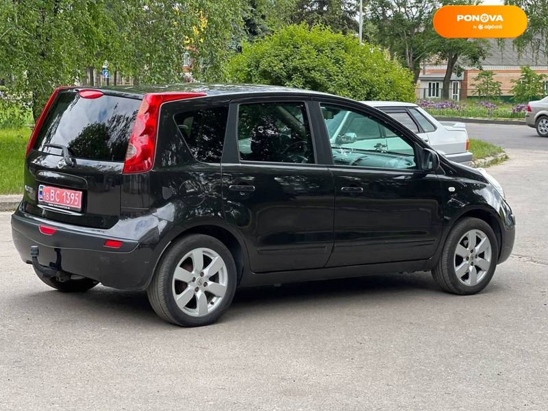 Nissan Note, 2007, Бензин, 1.6 л., 233 тис. км, Хетчбек, Чорний, Лубни Cars-Pr-68936 фото