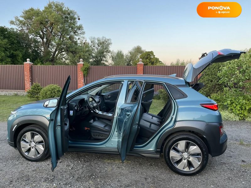 Hyundai Kona, 2019, Електро, 97 тыс. км, Внедорожник / Кроссовер, Синий, Переяслав Cars-Pr-65109 фото