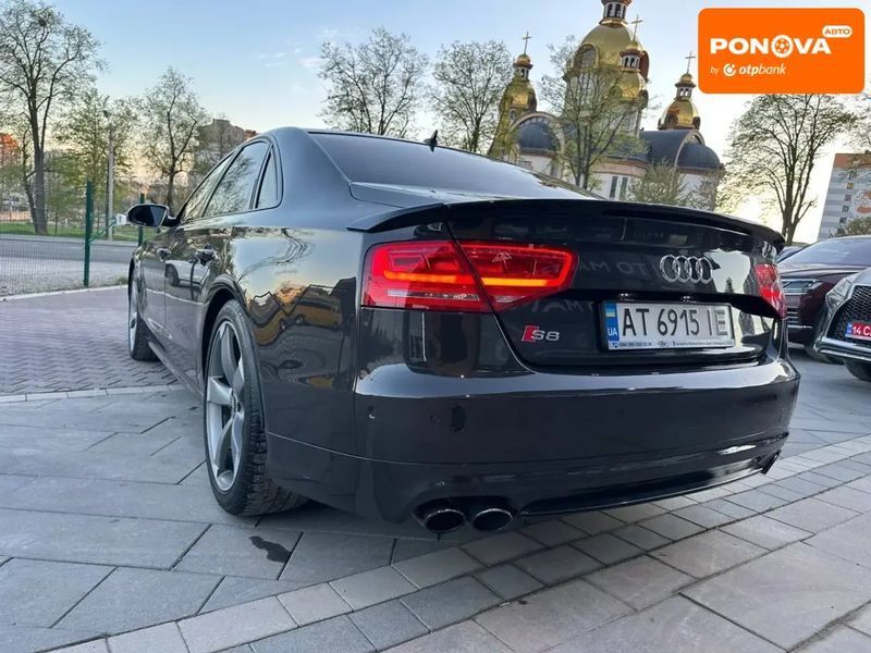 Audi S8, 2013 р., Бензин, 220 тис. км, Седан, Сірий, Івано-Франківськ AT-10416707 фото