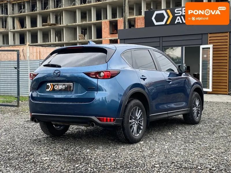 Mazda CX-5, 2017 р., Бензин, 70 тис. км, Позашляховик / Кросовер, Синій, Львів AT-10400416 фото