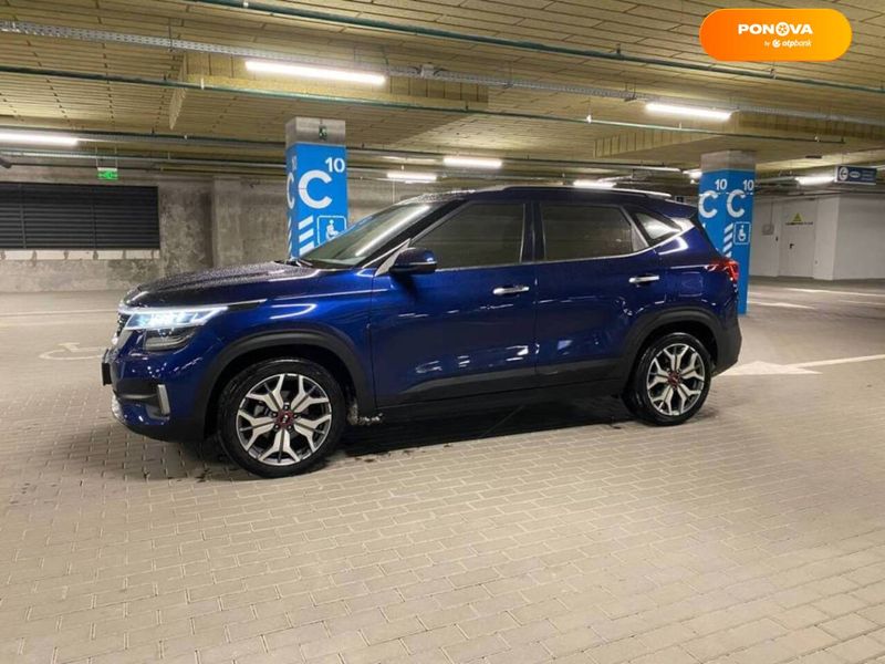 Kia Seltos, 2019, Дизель, 1.6 л., 162 тис. км, Позашляховик / Кросовер, Синій, Київ 16519 фото