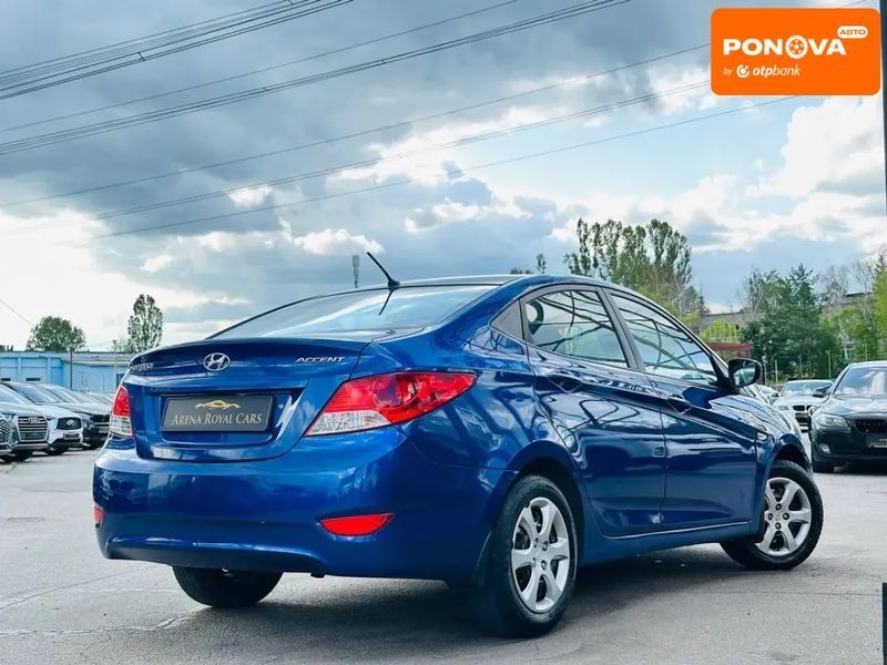 Hyundai Accent, 2012 р., Бензин, 166 тис. км, Седан, Синій, Харків AT-10403211 фото