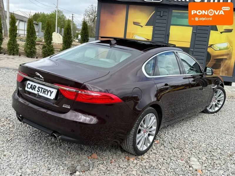Jaguar XF, 2018 р., Бензин, 108 тис. км, Седан, Коричневий, Стрий AT-10424983 фото