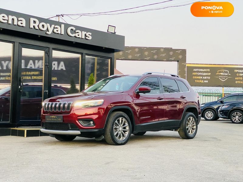 Jeep Cherokee, 2019, Бензин, 2.36 л., 43 тыс. км, Внедорожник / Кроссовер, Красный, Харьков 109847 фото