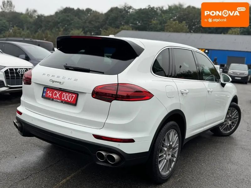 Porsche Cayenne, 2015 р., Гібрид (PHEV), 226 тис. км, Позашляховик / Кросовер, Білий, Львів AT-10403083 фото