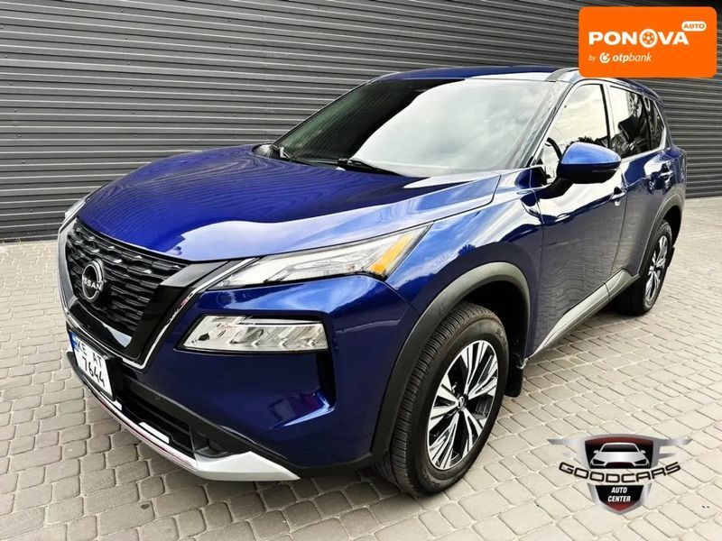 Nissan Rogue, 2021 р., Бензин, 80 тис. км, Позашляховик / Кросовер, Синій, Кам'янське (Дніпродзержинськ) AT-10400165 фото