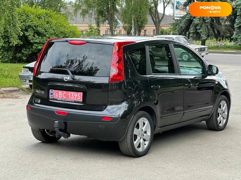 Nissan Note, 2007, Бензин, 1.6 л., 233 тыс. км, Хетчбек, Чорный, Лубни Cars-Pr-68936 фото