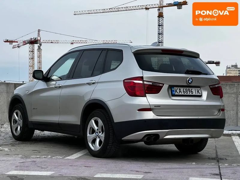BMW X3, 2012 г., Бензин, 185 тыс. км, Внедорожник / Кроссовер, Серый, Каменское (Днепродзержинск) AT-10407152 фото