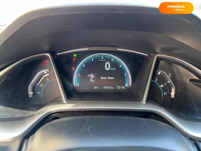 Honda Civic, 2016, Бензин, 2 л., 76 тис. км, Седан, Синій, Одеса 34516 фото