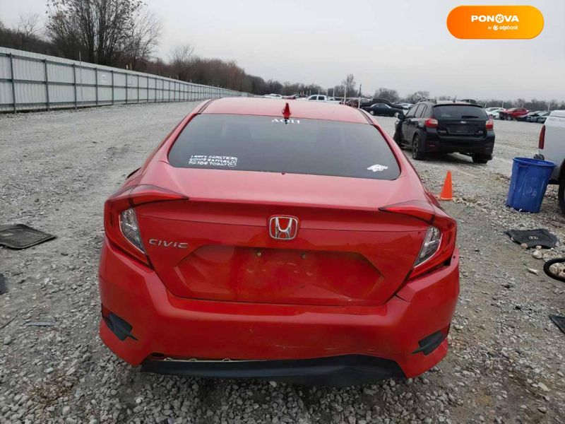 Honda Civic, 2018, Бензин, 2 л., 98 тис. км, Седан, Червоний, Ужгород Cars-EU-US-KR-31440 фото