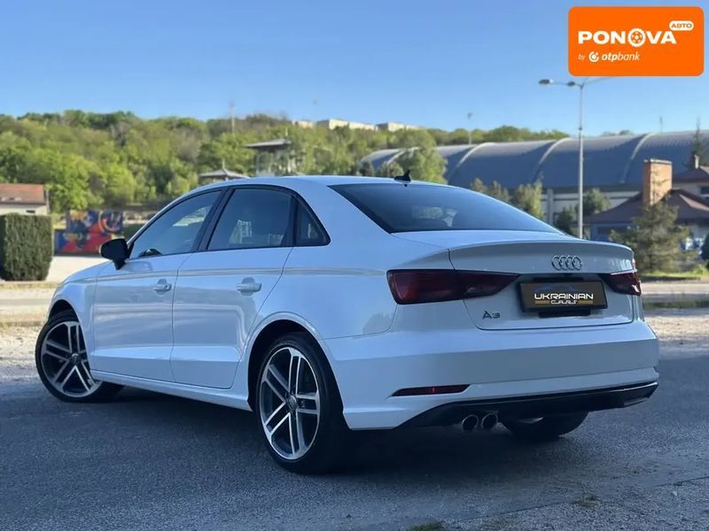 Audi A3, 2019 р., Бензин, 50 тис. км, Седан, Білий, Дніпро (Дніпропетровськ) AT-10418083 фото