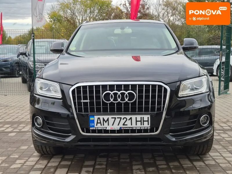 Audi Q5, 2015 г., Дизель, 214 тыс. км, Внедорожник / Кроссовер, Чорный, Бердичев AT-10403258 фото