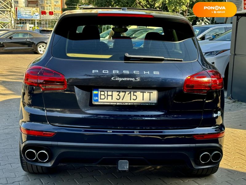 Porsche Cayenne, 2016, Бензин, 3.6 л., 149 тис. км, Позашляховик / Кросовер, Синій, Одеса 108256 фото