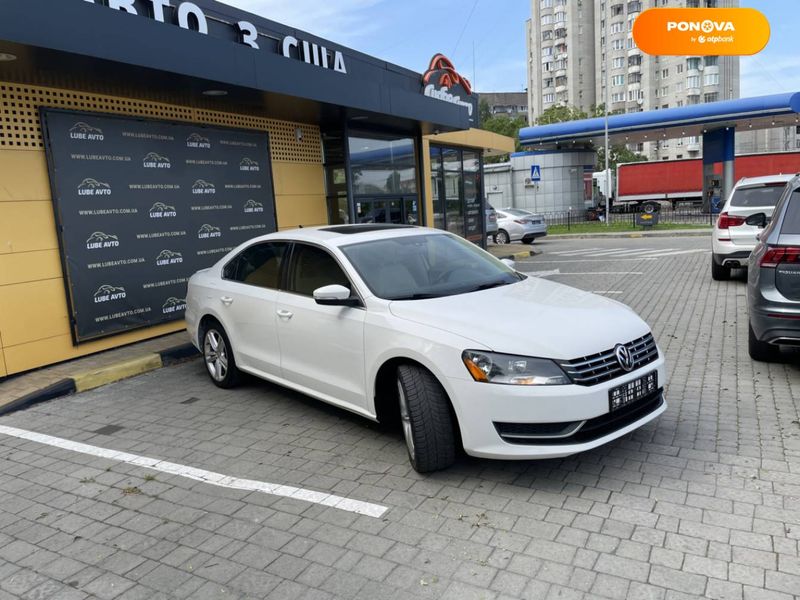 Volkswagen Passat, 2013, Дизель, 1.97 л., 150 тис. км, Седан, Білий, Львів 110143 фото