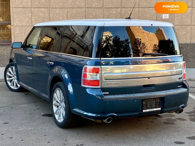 Ford Flex, 2016, Бензин, 3.5 л., 128 тыс. км, Внедорожник / Кроссовер, Синий, Одесса 15178 фото