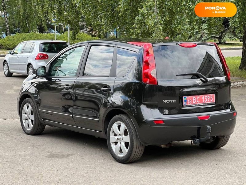 Nissan Note, 2007, Бензин, 1.6 л., 233 тис. км, Хетчбек, Чорний, Лубни Cars-Pr-68936 фото