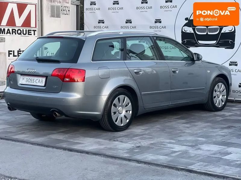 Audi A4, 2008 р., Бензин, 204 тис. км, Універсал, Сірий, Вінниця AT-10407441 фото