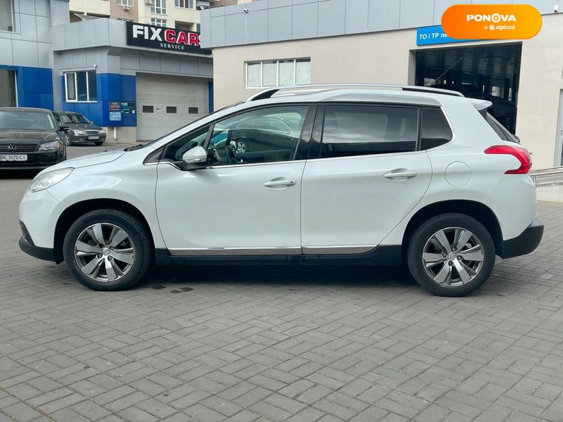 Peugeot 2008, 2014, Бензин, 1.6 л., 109 тис. км, Позашляховик / Кросовер, Білий, Одеса 47758 фото