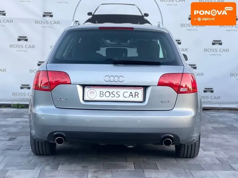 Audi A4, 2008 р., Бензин, 204 тис. км, Універсал, Сірий, Вінниця AT-10407441 фото