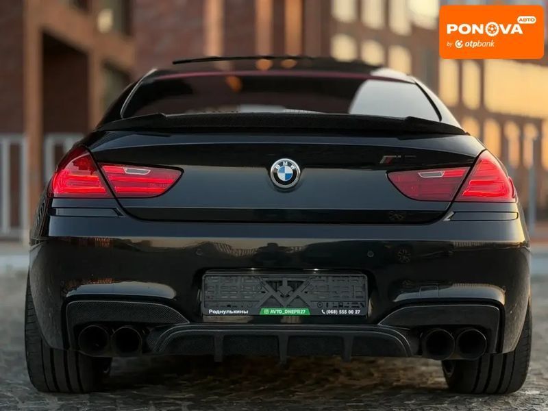 BMW 6 Series, 2013 р., Бензин, 170 тис. км, Седан, Чорний, Дніпро (Дніпропетровськ) AT-10417891 фото